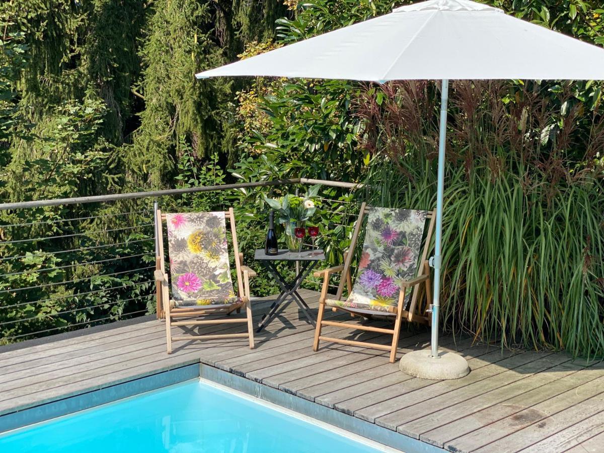 Landhaus Am Plattenbichl - Luxus Apartment Mit Privat-Pool Und Sauna - Im Sommer Bergbahn Inklusive Oberstdorf Exterior photo