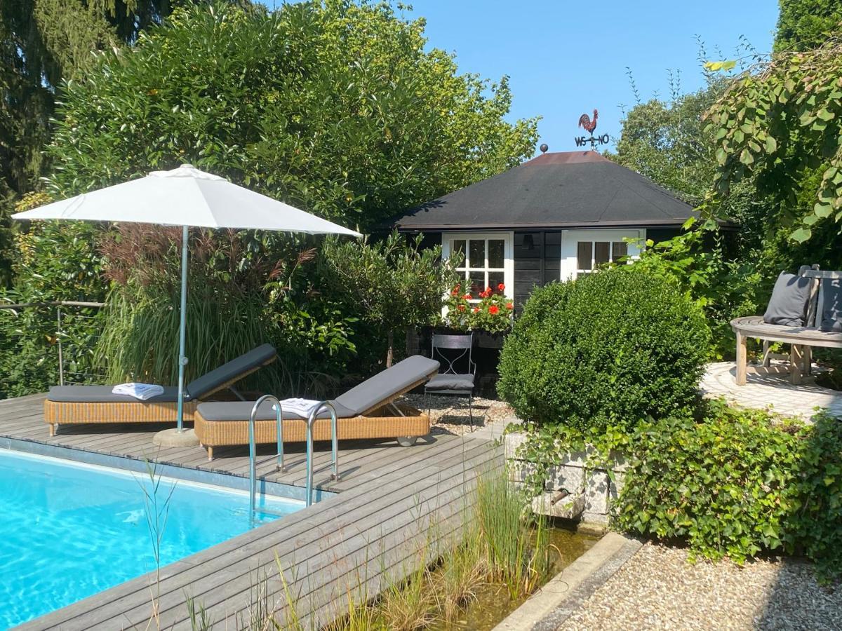 Landhaus Am Plattenbichl - Luxus Apartment Mit Privat-Pool Und Sauna - Im Sommer Bergbahn Inklusive Oberstdorf Exterior photo