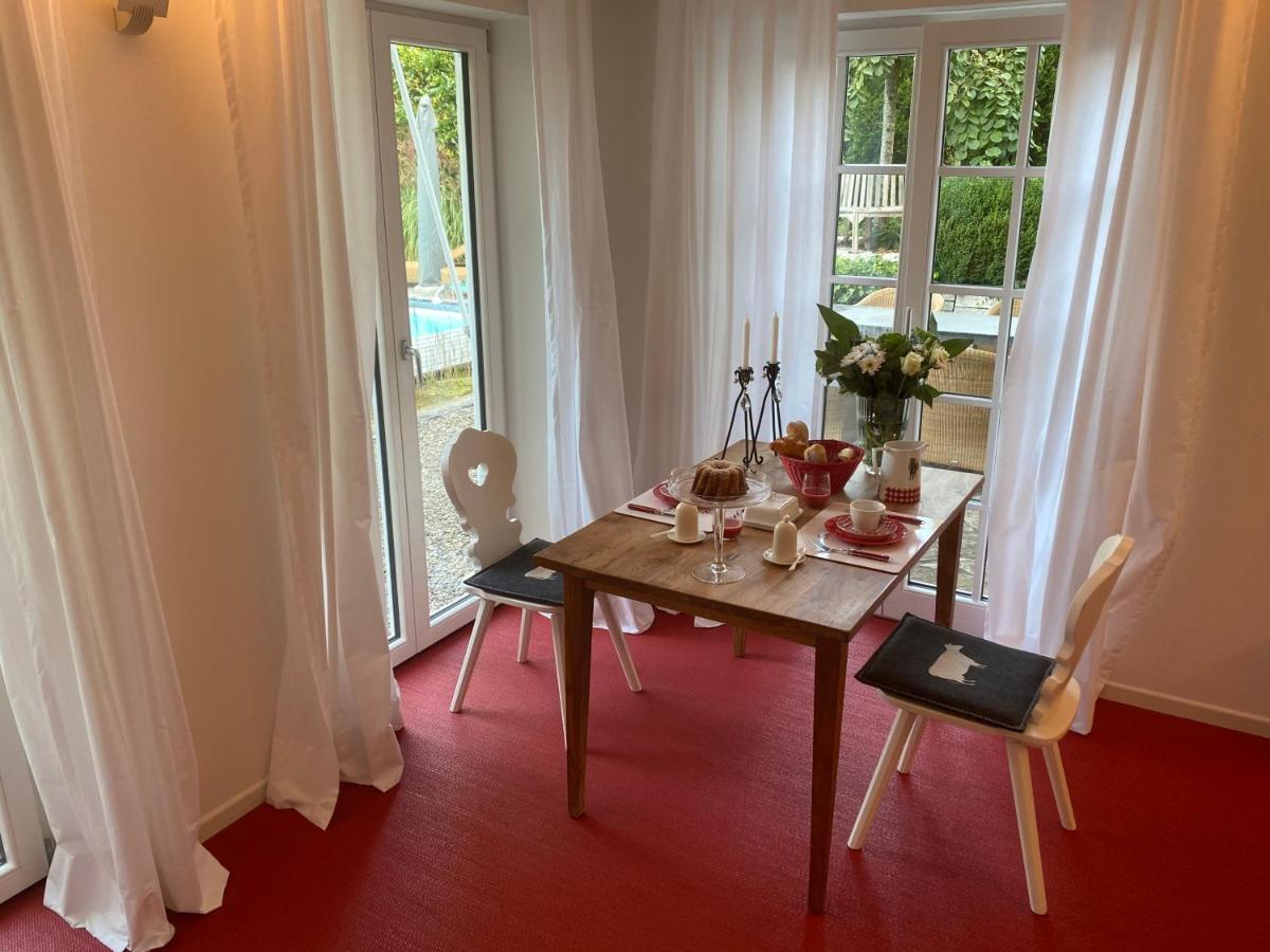 Landhaus Am Plattenbichl - Luxus Apartment Mit Privat-Pool Und Sauna - Im Sommer Bergbahn Inklusive Oberstdorf Exterior photo