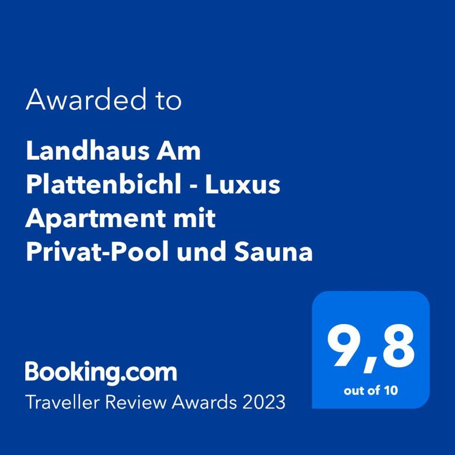 Landhaus Am Plattenbichl - Luxus Apartment Mit Privat-Pool Und Sauna - Im Sommer Bergbahn Inklusive Oberstdorf Exterior photo